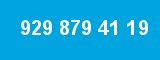 929 879 41 19 929 879 41 19
